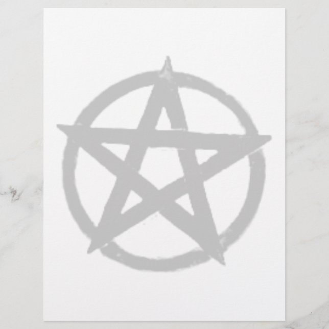 Black Pentacle Stationary (Front)