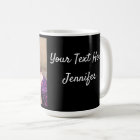 Black Personalize PHOTO TEMPLATE Gift Coffee