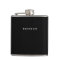 Black Personalized Flasks For Men