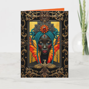 Black Phoenix Note Card