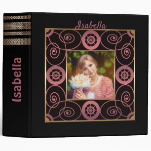 Black photo album, created for you binder