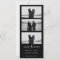 Black Photo Strip Magnetic Wedding Save The Date