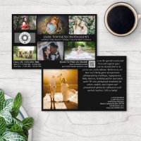 Black Photo Template Professional Photography