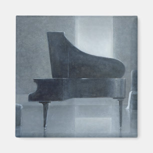 Black piano 2004 magnet