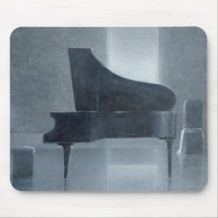 Black piano 2004 mouse pad