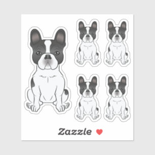 Black Piebald French Bulldog / Frenchie Cute Dog