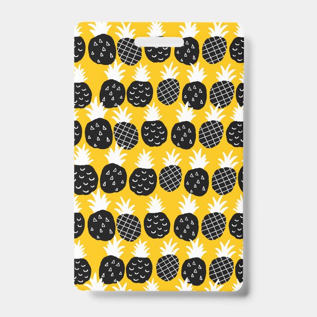 Black pineapples badge (Front)