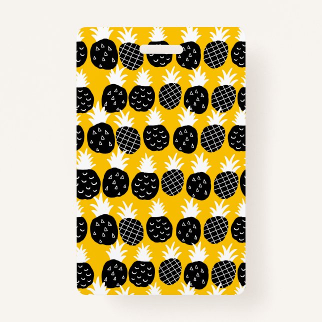 Black pineapples badge (Front)