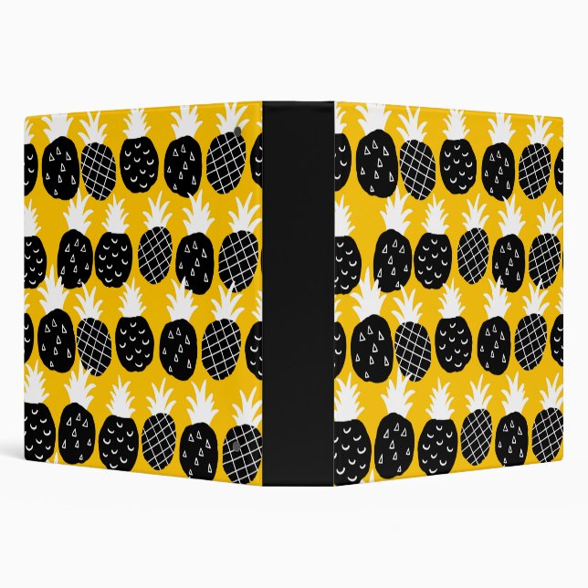 Black pineapples binder (Background)