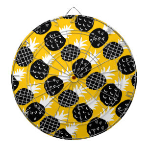 Black pineapples dartboard