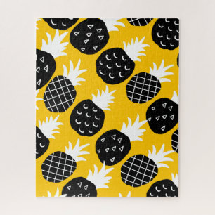 Black pineapples jigsaw puzzle