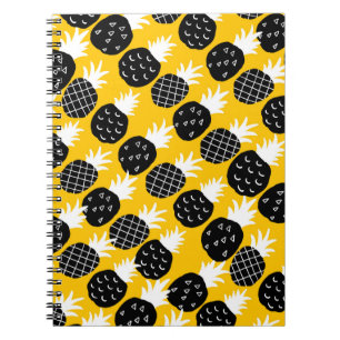 Black pineapples notebook
