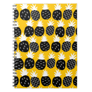 Black pineapples notebook