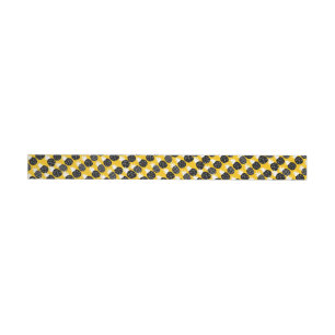 Black pineapples wrap around label