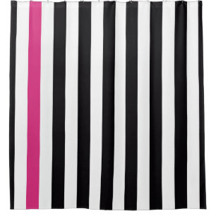 Black Pink And White Stripes