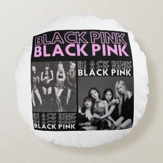 Black Pink - BP Round Pillow