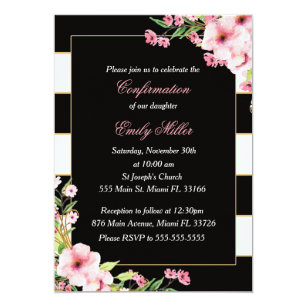 confirmation invitations announcements zazzle