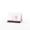 Black/Pink French Poodle Note Cards Thank you