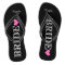 Black/Pink Heart Bride's