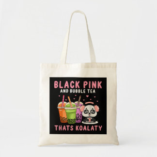 Black Pink in Your Area K-Pop Kpop Korea Pop Bubbl Tote Bag