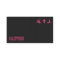 Black & Pink, Personal Trainer Business Card