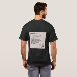 Black pink t shirts