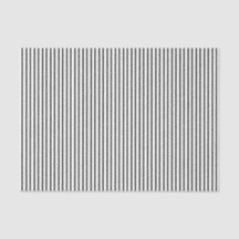 Black Pinstripe Tissue Paper