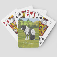 Black Pinto Piebald Gypsy Vanner Draught Horse