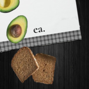 Black Plaid Kitchen Towel