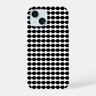 black point tip all over print  i phone 15 case