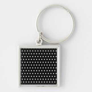 Black points polka dots points to startup keychain
