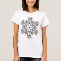 Black Police Box snowflake