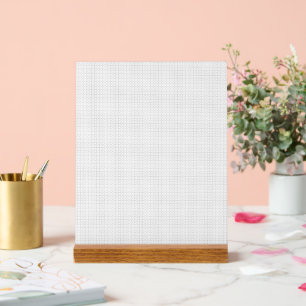 Black Polka Dot Seamless Pattern Tiny Dots Acrylic Sign