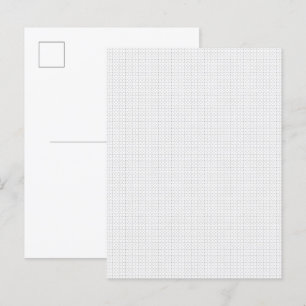 Black Polka Dot Seamless Pattern   Tiny Dots Invitation Postcard