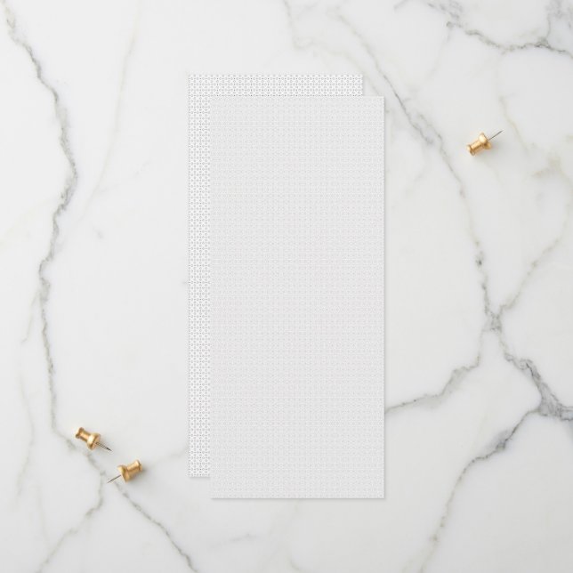 Black Polka Dot Seamless Pattern | Tiny Dots Save The Date (Front/Back In Situ)