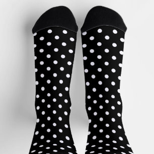 Black Polka Dot Socks
