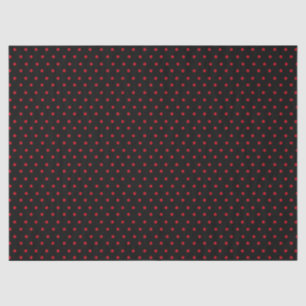 Black Polka Dot Tissue Paper