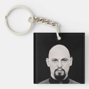 Black Pope Keychain