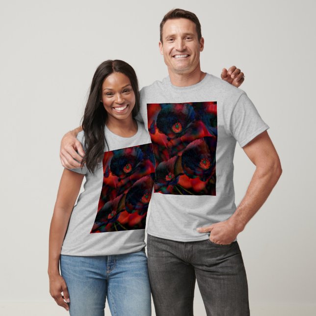 Black Poppies T-Shirt (Unisex)