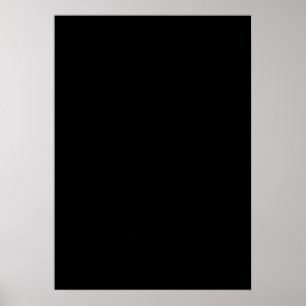 Black Poster