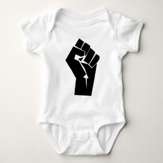 Black Power Baby Bodysuit