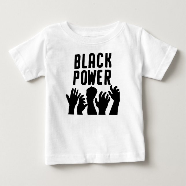 "Black Power" Toddler Pullover Hoodie (Front)