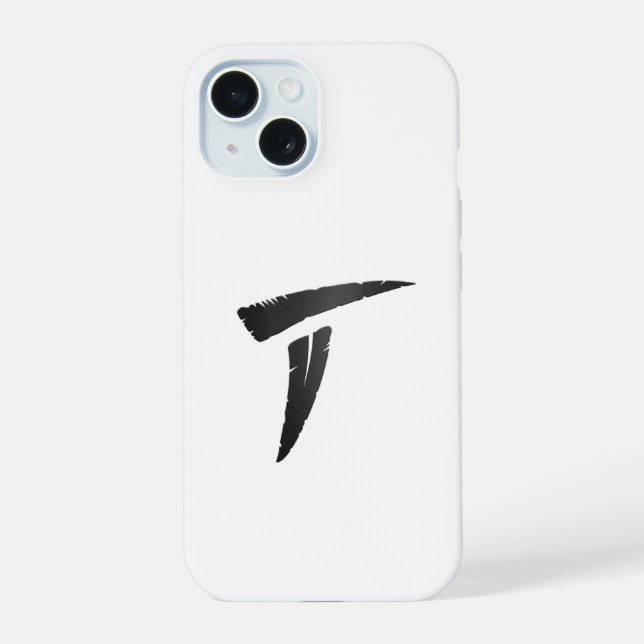 Black Predator iPhone 15 Case (Back)