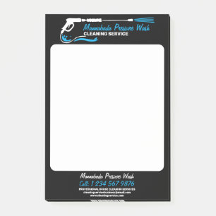 Black Pressure Power Washing Pro Clean Post-it Notes