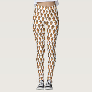 black pride fist unity history unity African brown Leggings