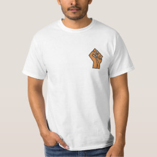 black pride fist unity history unity African brown T-Shirt