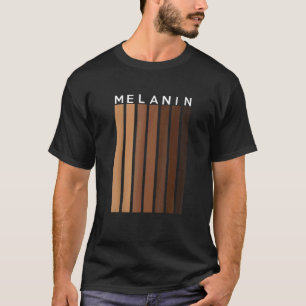 Black Pride Melanin For Women Men Afro Queens King T-Shirt