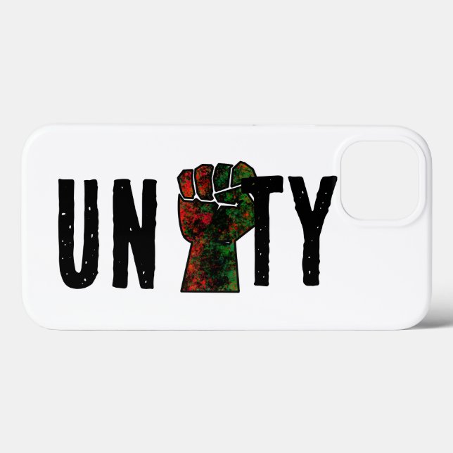 black pride red green fist pan African flag unity  Case-Mate iPhone Case (Back (Horizontal))
