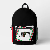 black pride red green fist pan African flag unity
