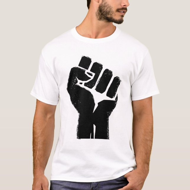 Black Pride Resistance T-Shirt (Front)
